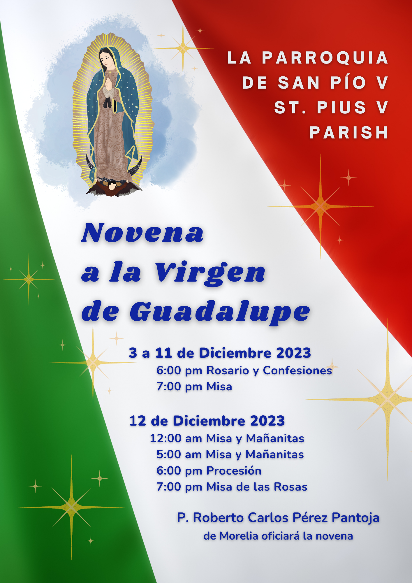 Boletín Dominical 10 de Diciembre 2023 / Sunday Bulletin December 10 ...